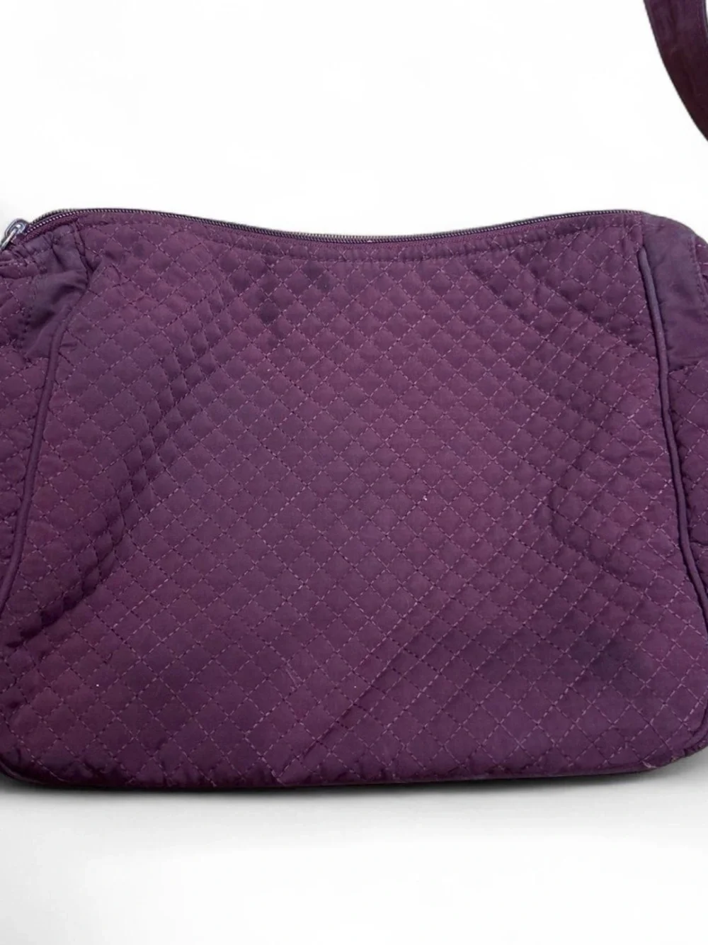 Vera Bradley Quilted Plum Crossbody Bag - Picture 4 of 6